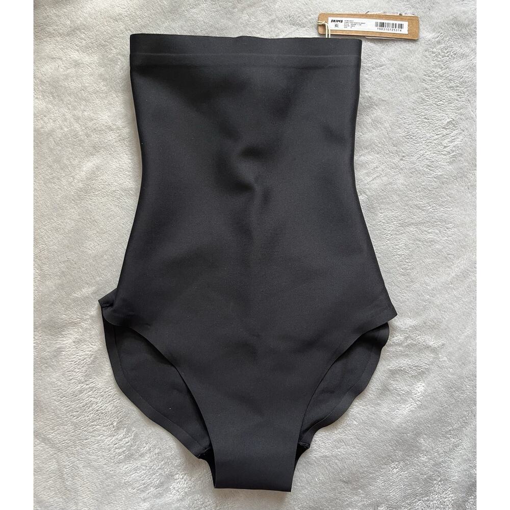 Skims Body S Zoned High Waisted Core Sculpt Brief Hourglass Onyx PN-BRF-7115W